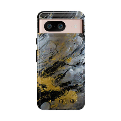 Tarnished Silver Google Pixel Tough Case