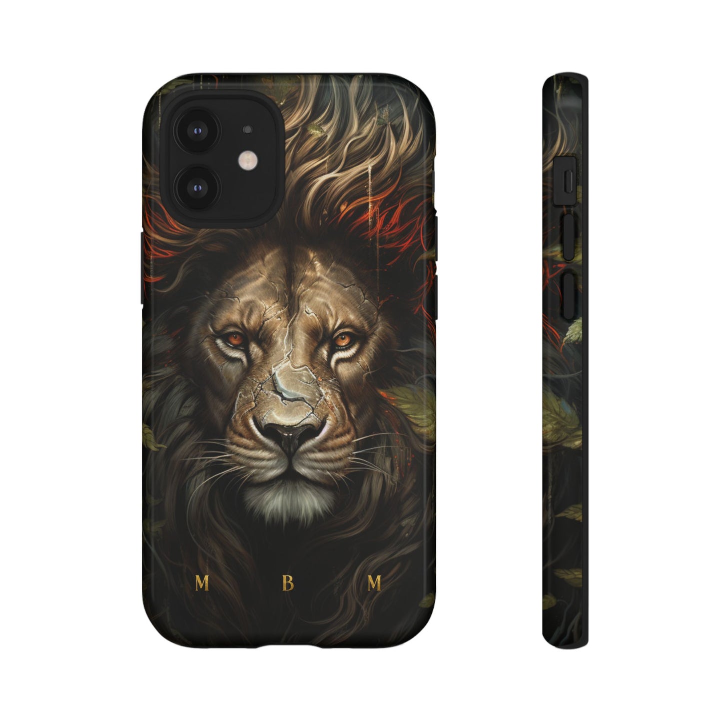 Dark Lion iPhone Tough Case