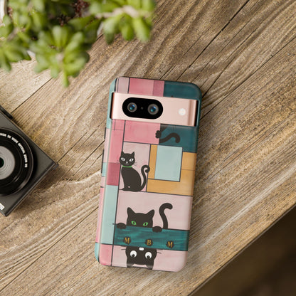 Block Cats Google Pixel Tough Case