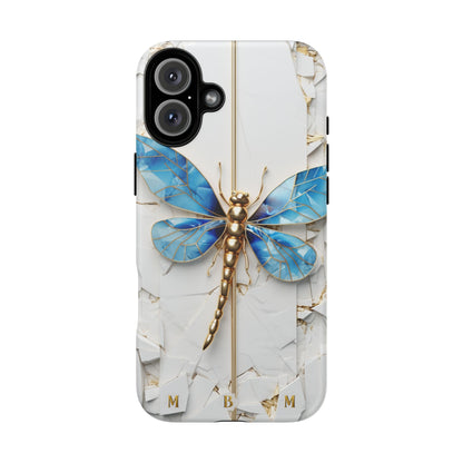 Dragonfly Blue iPhone Tough Case
