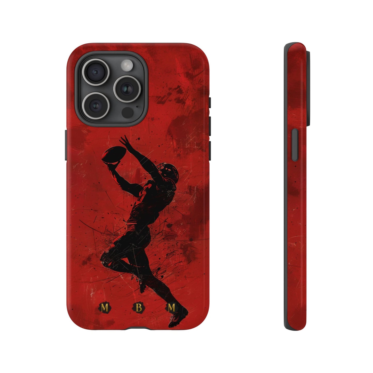 Red 1st & 10 iPhone Tough Case