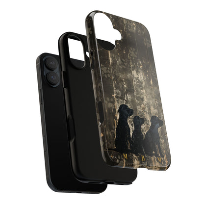 BarkWood iPhone Tough Case