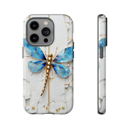 Dragonfly Blue iPhone Tough Case