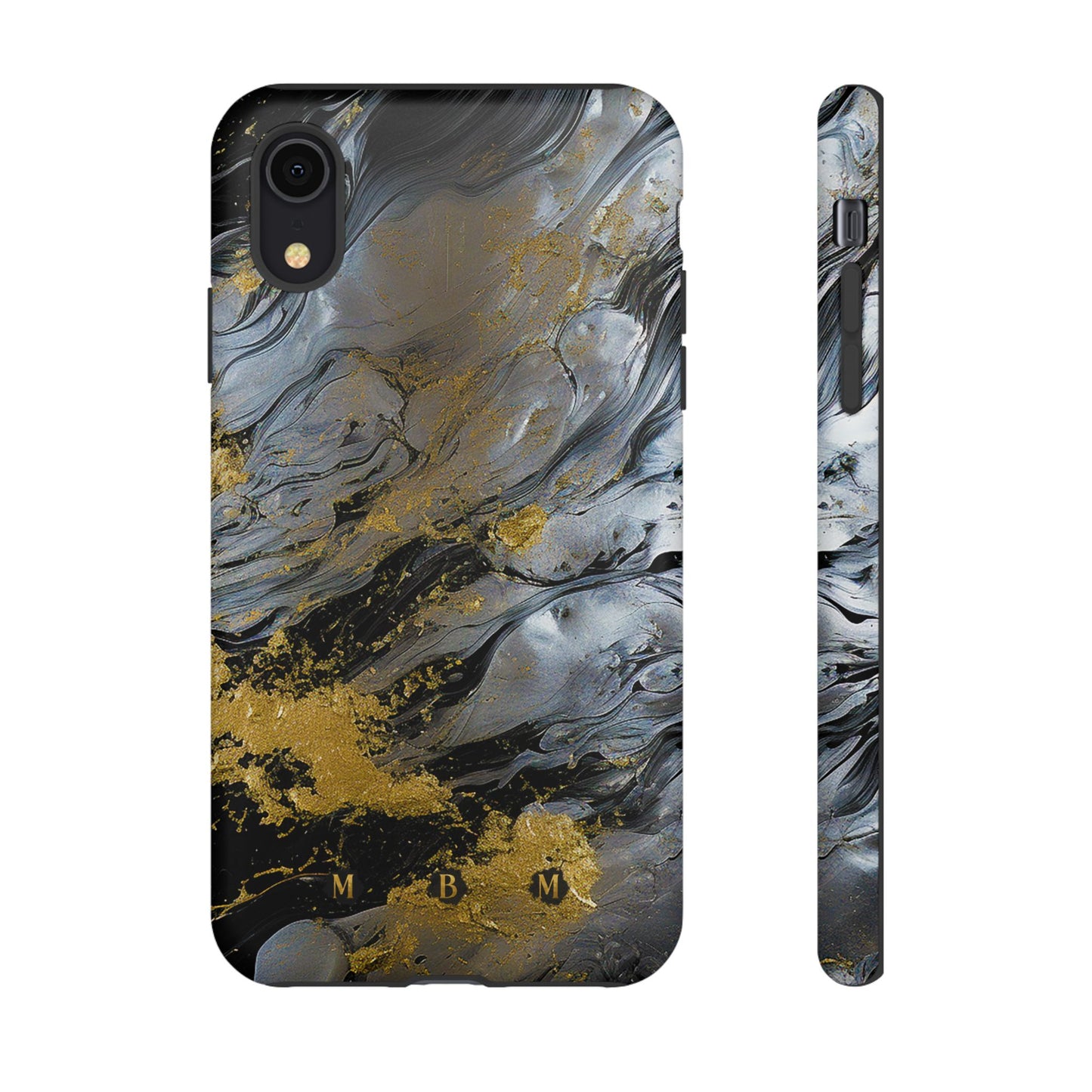 Tarnished Silver iPhone Tough Case