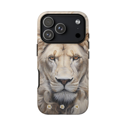 White Lion iPhone Tough Case