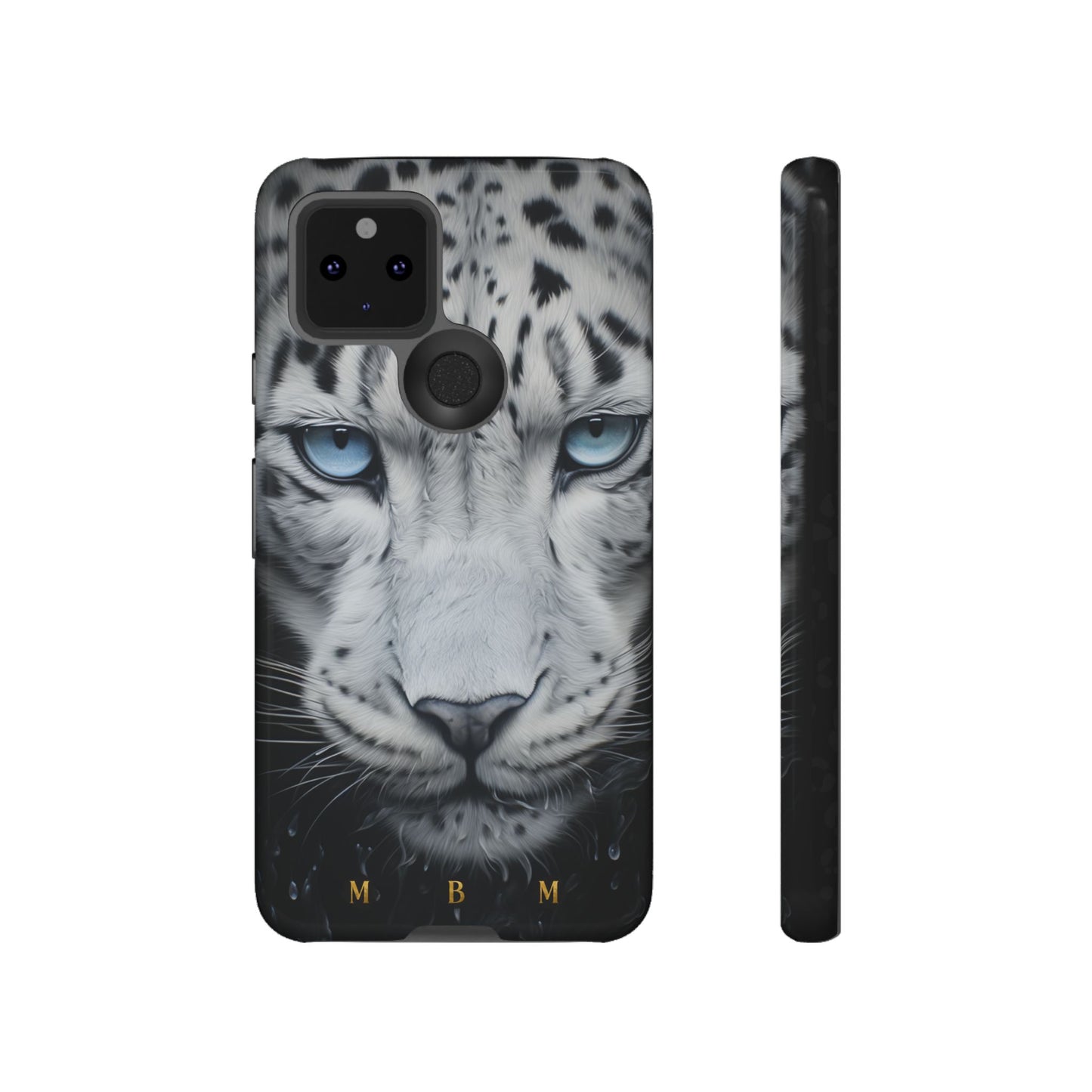 White Leopard Google Pixel Tough Case