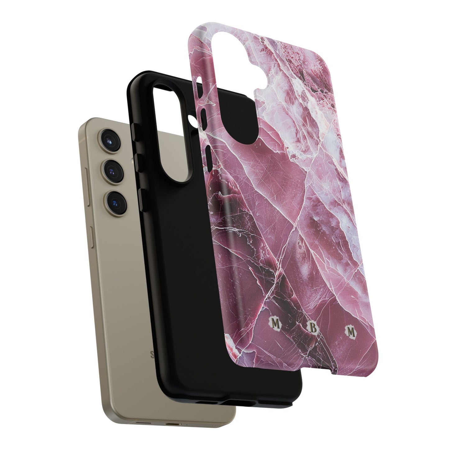 Pink Marble Samsung Galaxy S Tough Case
