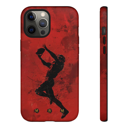 Red 1st & 10 iPhone Tough Case