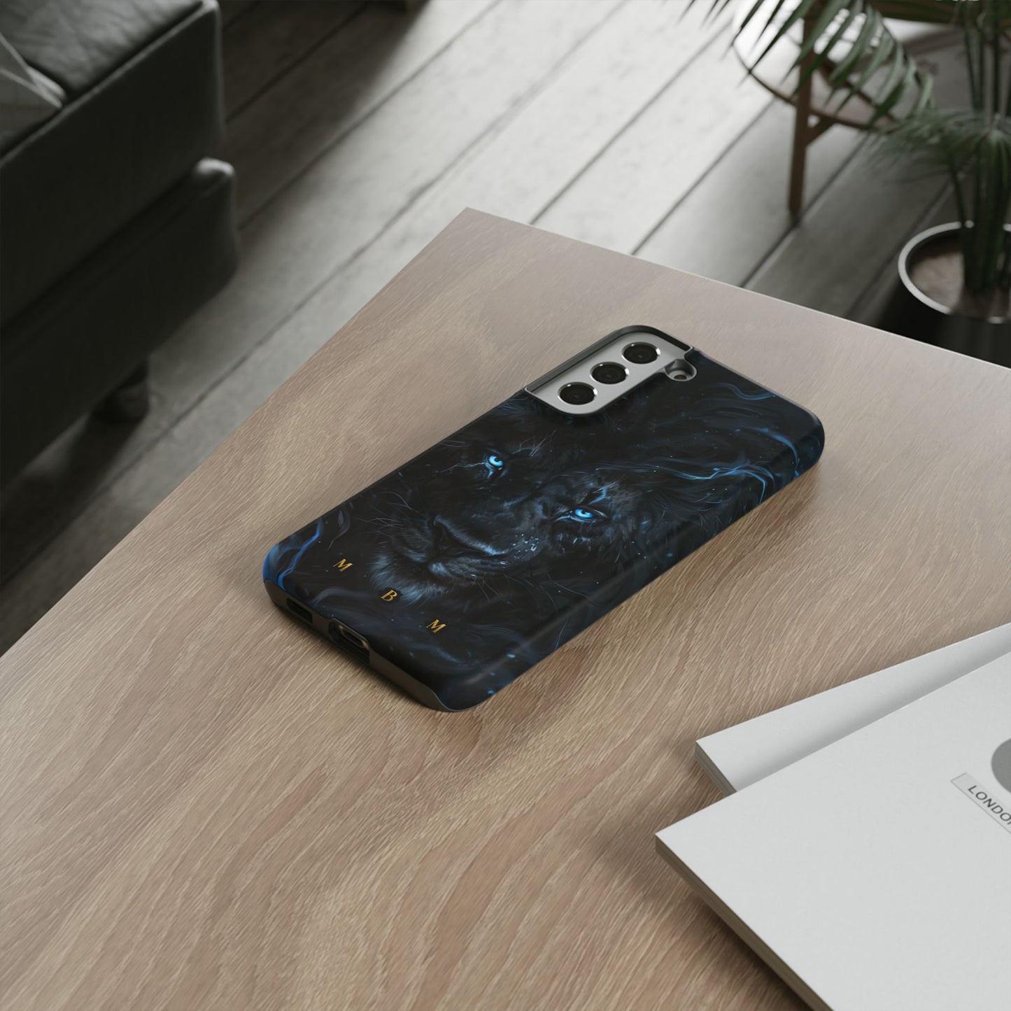 Black Lion Samsung Galaxy S Tough Case