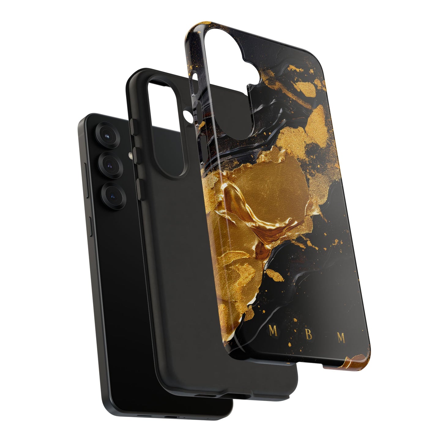 Black Gold Samsung Galaxy S Tough Case