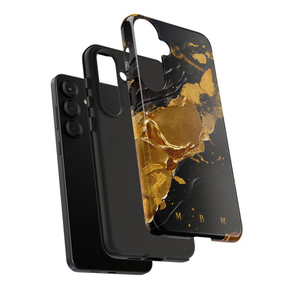 Black Gold Samsung Galaxy S Tough Case