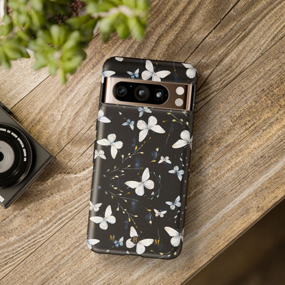 White Butterflies Google Pixel Tough Case