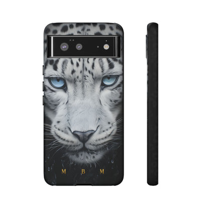 White Leopard Google Pixel Tough Case