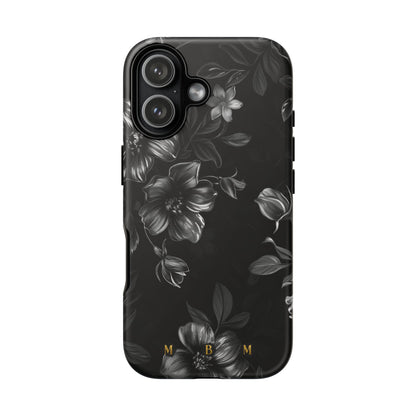 Midnight Flora iPhone Tough Case