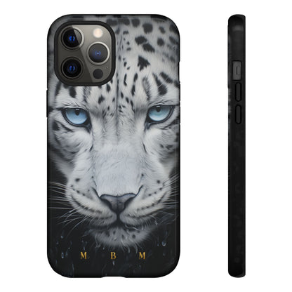 White Leopard iPhone Tough Case