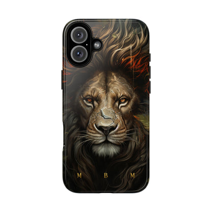 Dark Lion iPhone Tough Case