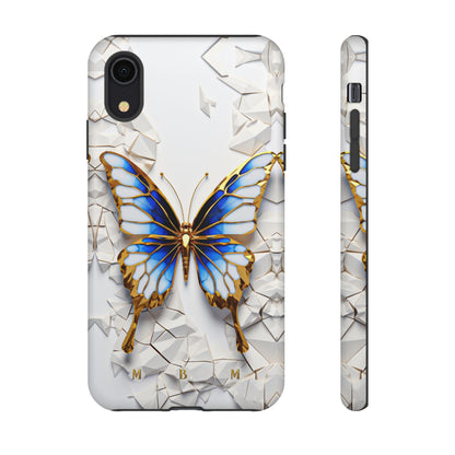 Sapphire Butterfly iPhone Tough Case