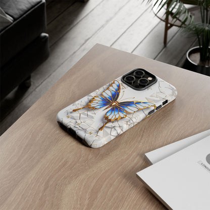 Sapphire Butterfly iPhone Tough Case