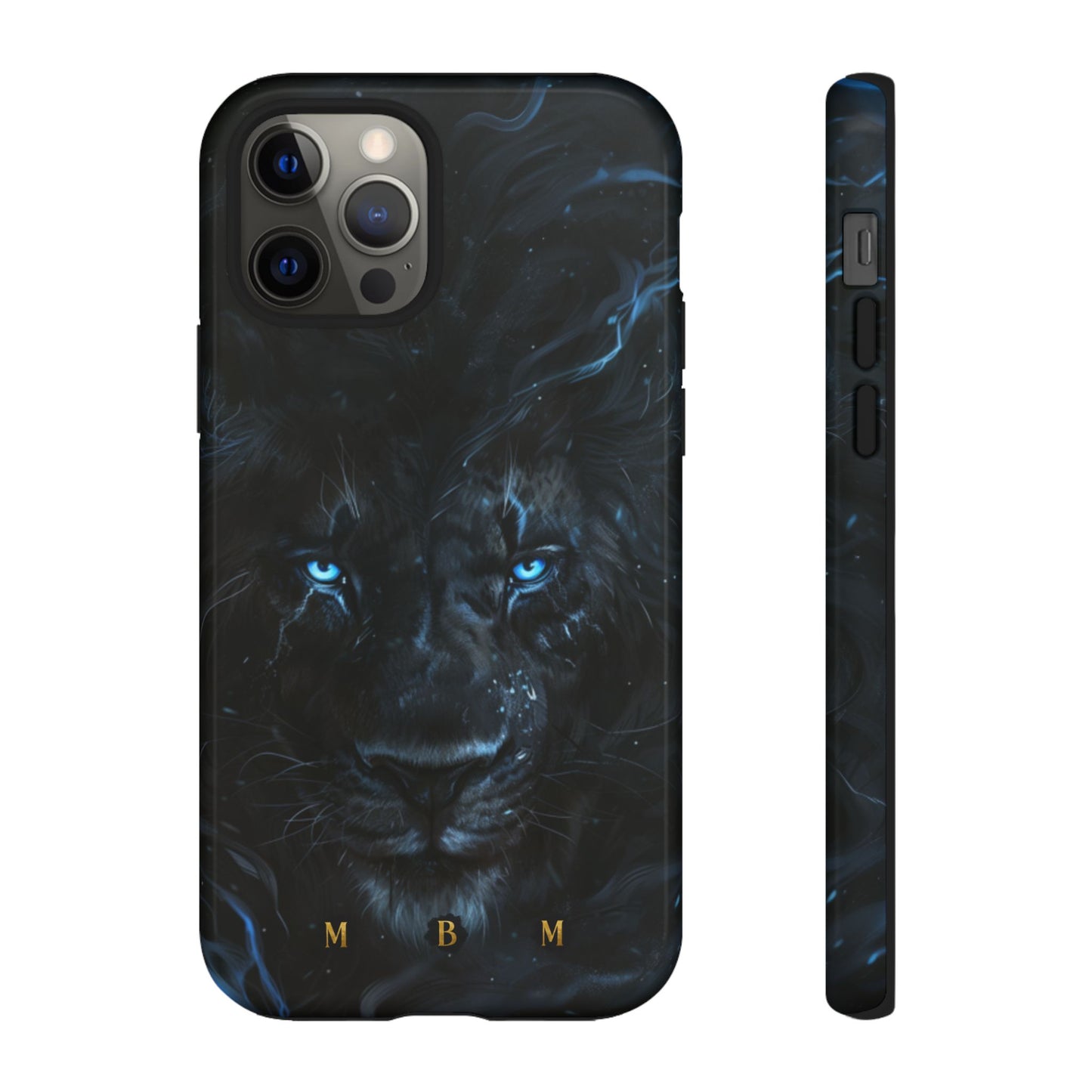 Black Lion iPhone Tough Case