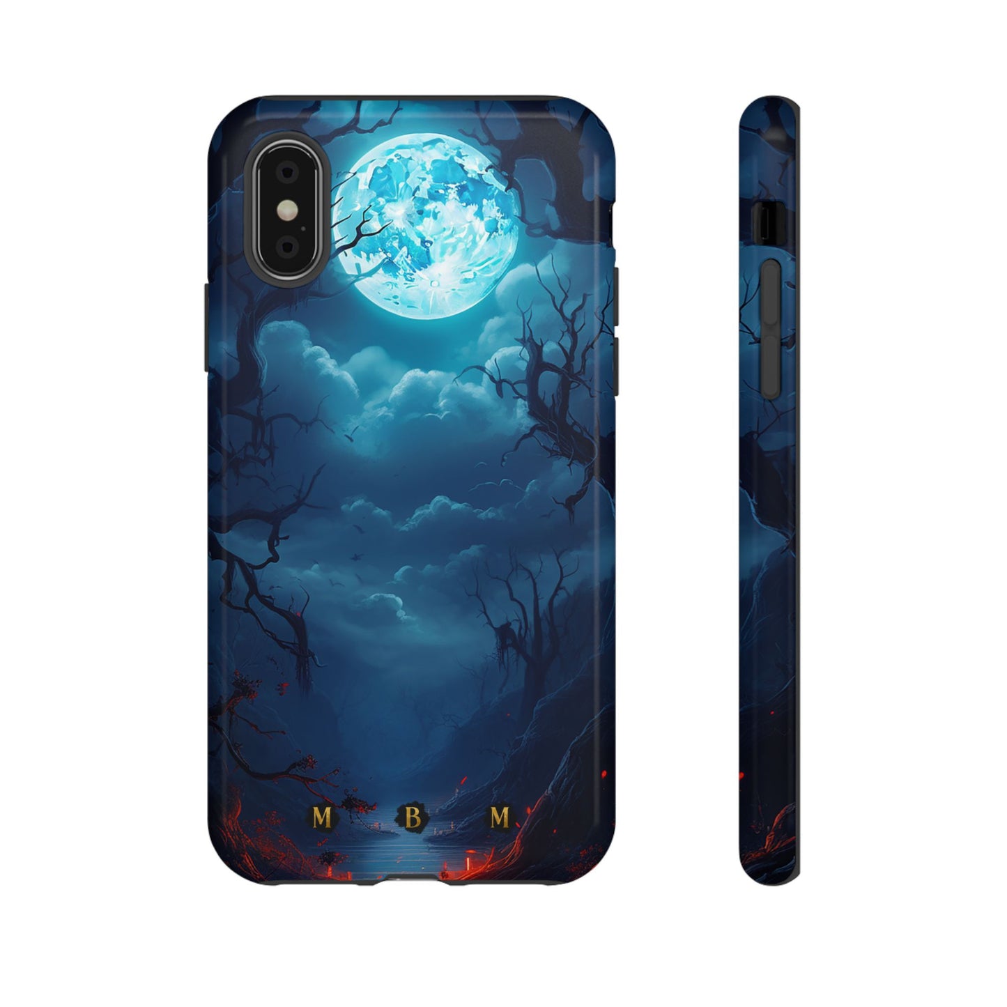 Blue Moon iPhone Tough Case