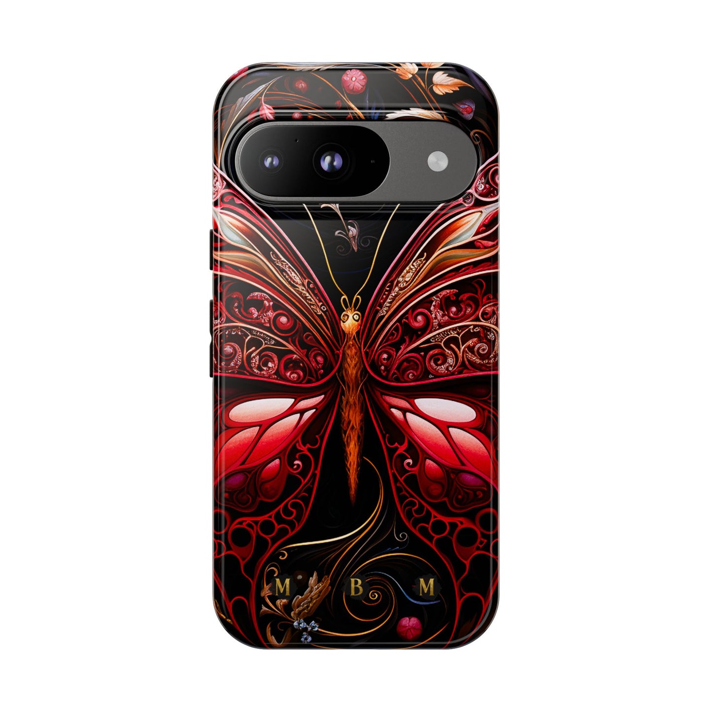 Red Butterfly Google Pixel Tough Case