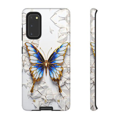 Sapphire Butterfly Samsung Galaxy S Tough Case
