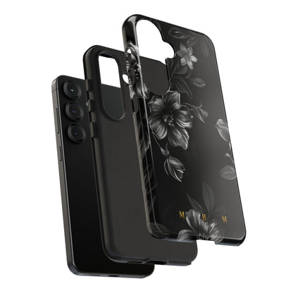 Midnight Flora Samsung Galaxy S Tough Case