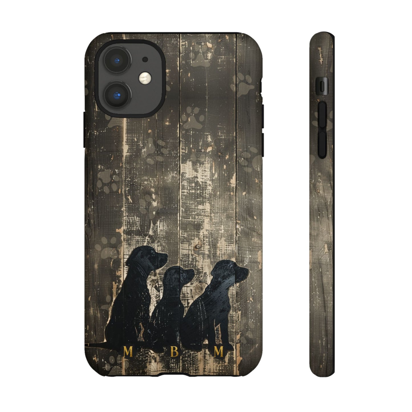 BarkWood iPhone Tough Case