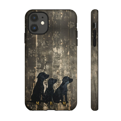 BarkWood iPhone Tough Case