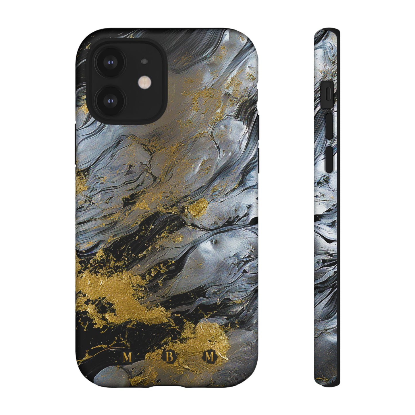 Tarnished Silver iPhone Tough Case