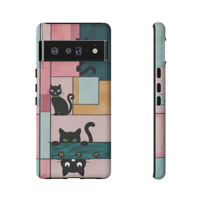 Block Cats Google Pixel Tough Case