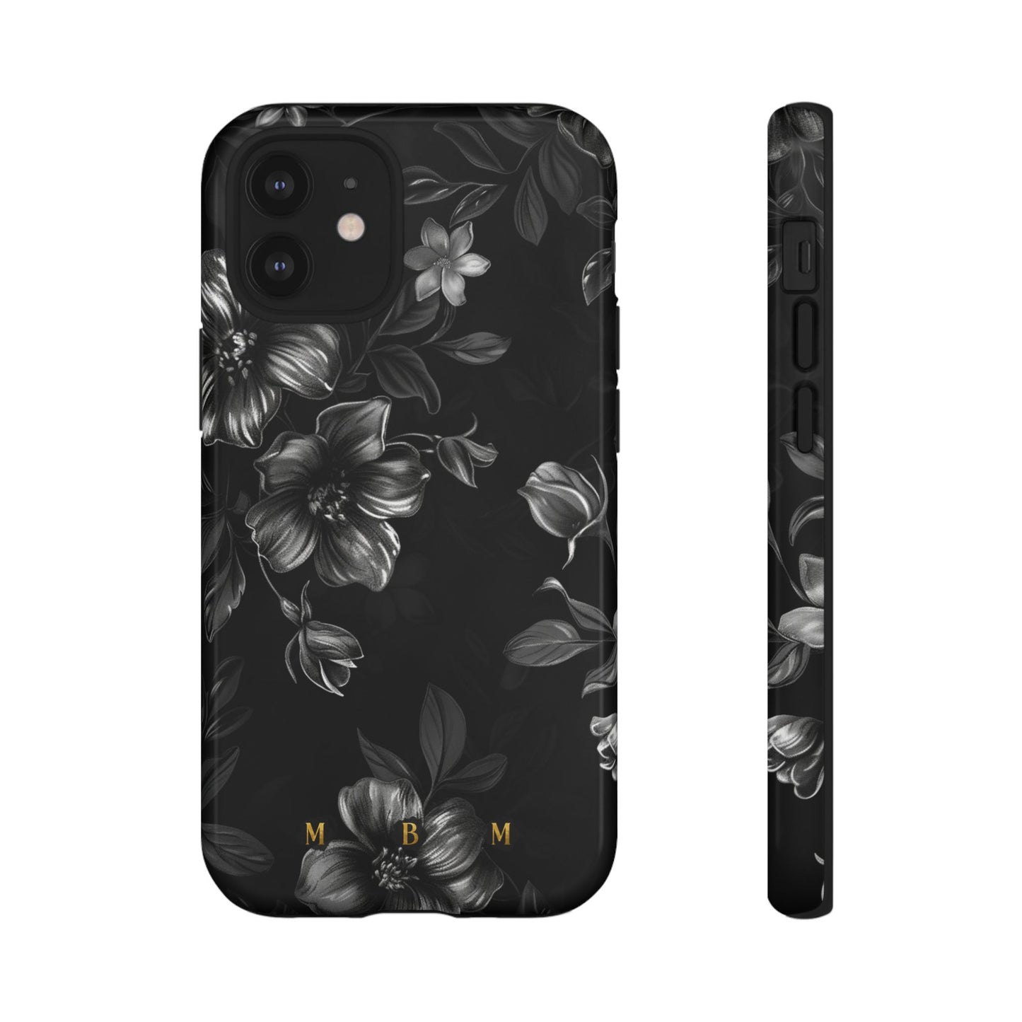 Midnight Flora iPhone Tough Case