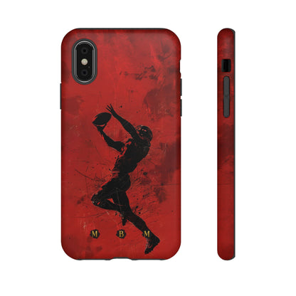 Red 1st & 10 iPhone Tough Case