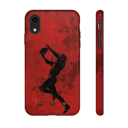 Red 1st & 10 iPhone Tough Case