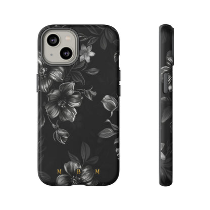 Midnight Flora iPhone Tough Case