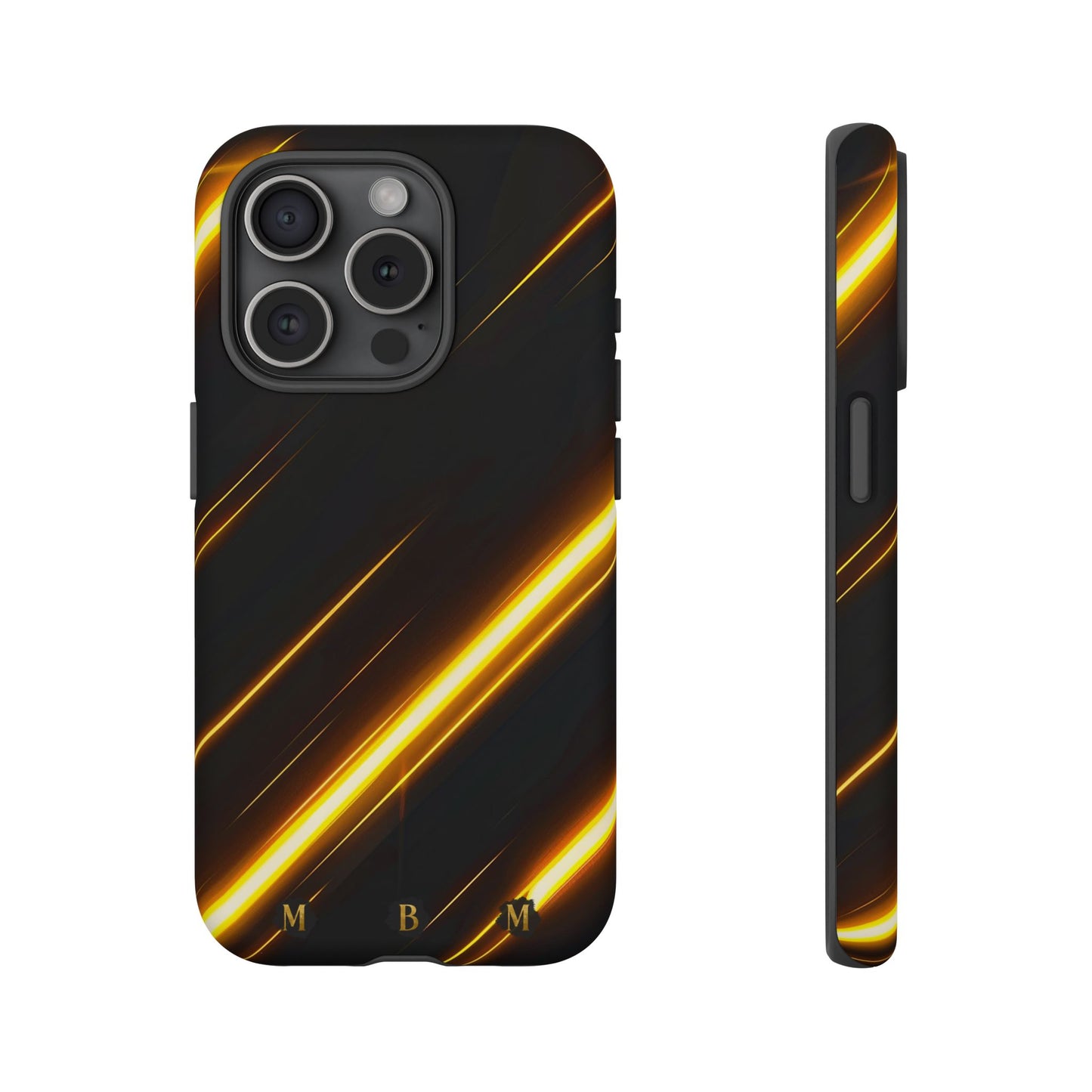 Golden Pulse iPhone Tough Case