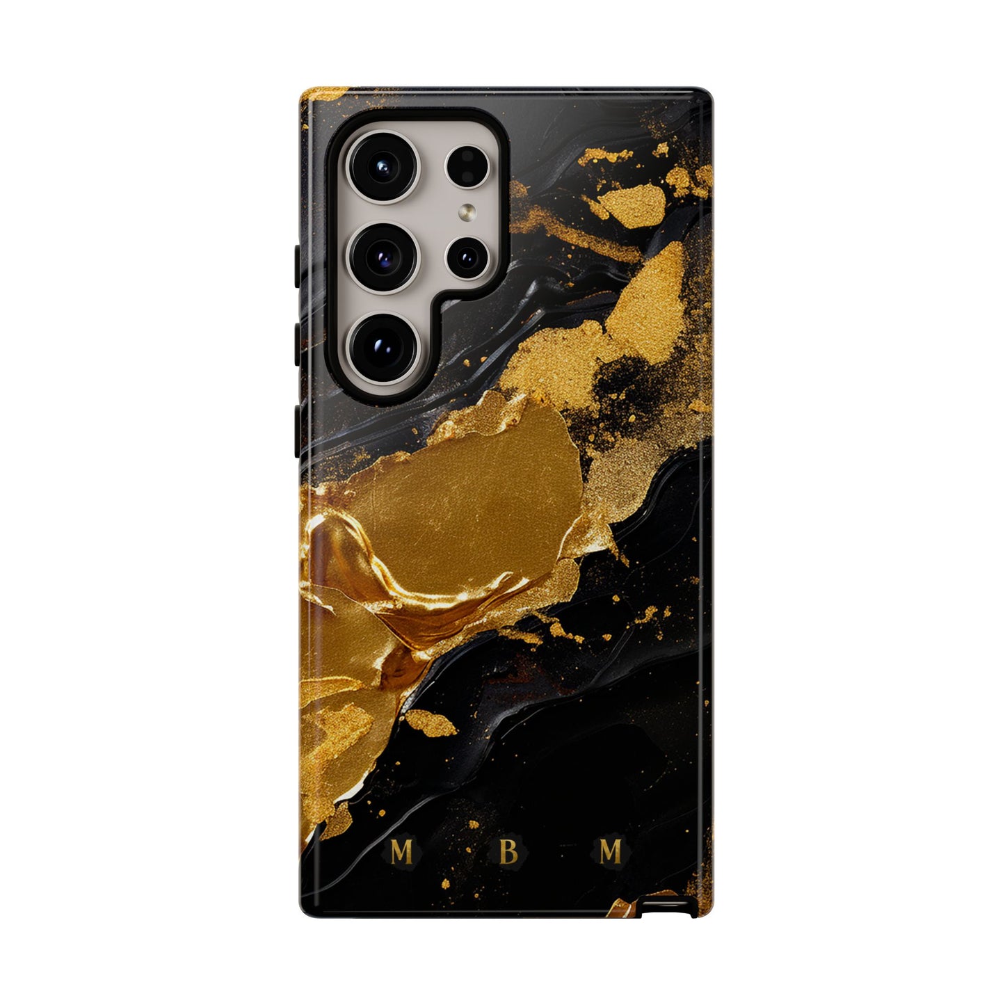 Black Gold Samsung Galaxy S Tough Case
