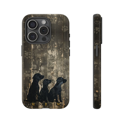 BarkWood iPhone Tough Case