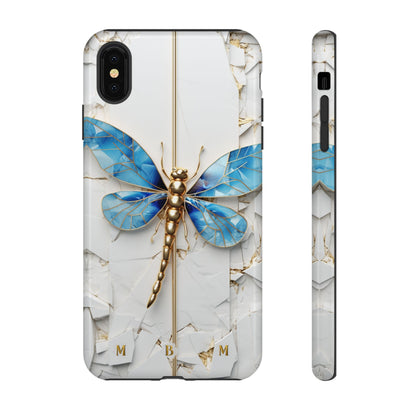 Dragonfly Blue iPhone Tough Case
