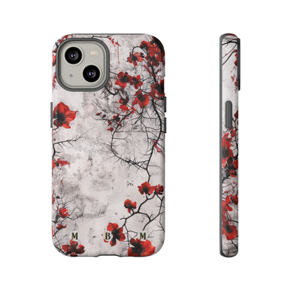 Vermilion Thorn iPhone Tough Case