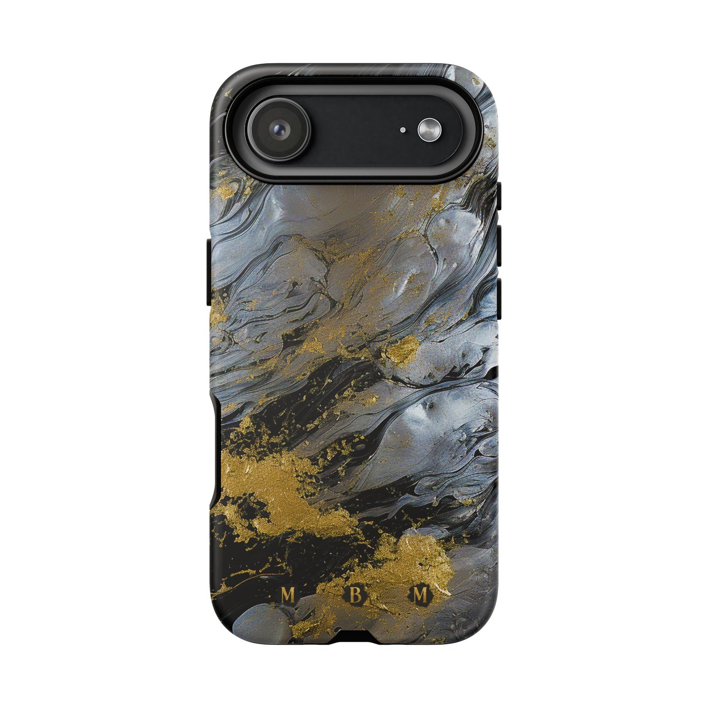 Tarnished Silver iPhone Tough Case