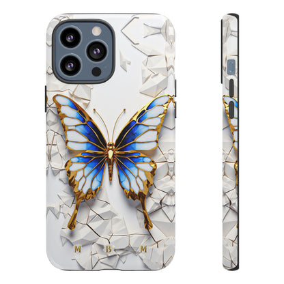 Sapphire Butterfly iPhone Tough Case