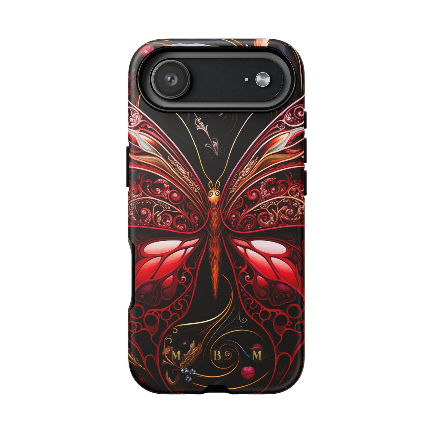 Red Butterfly iPhone Tough Case