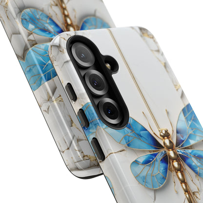 Dragonfly Blue Samsung Galaxy S Tough Case