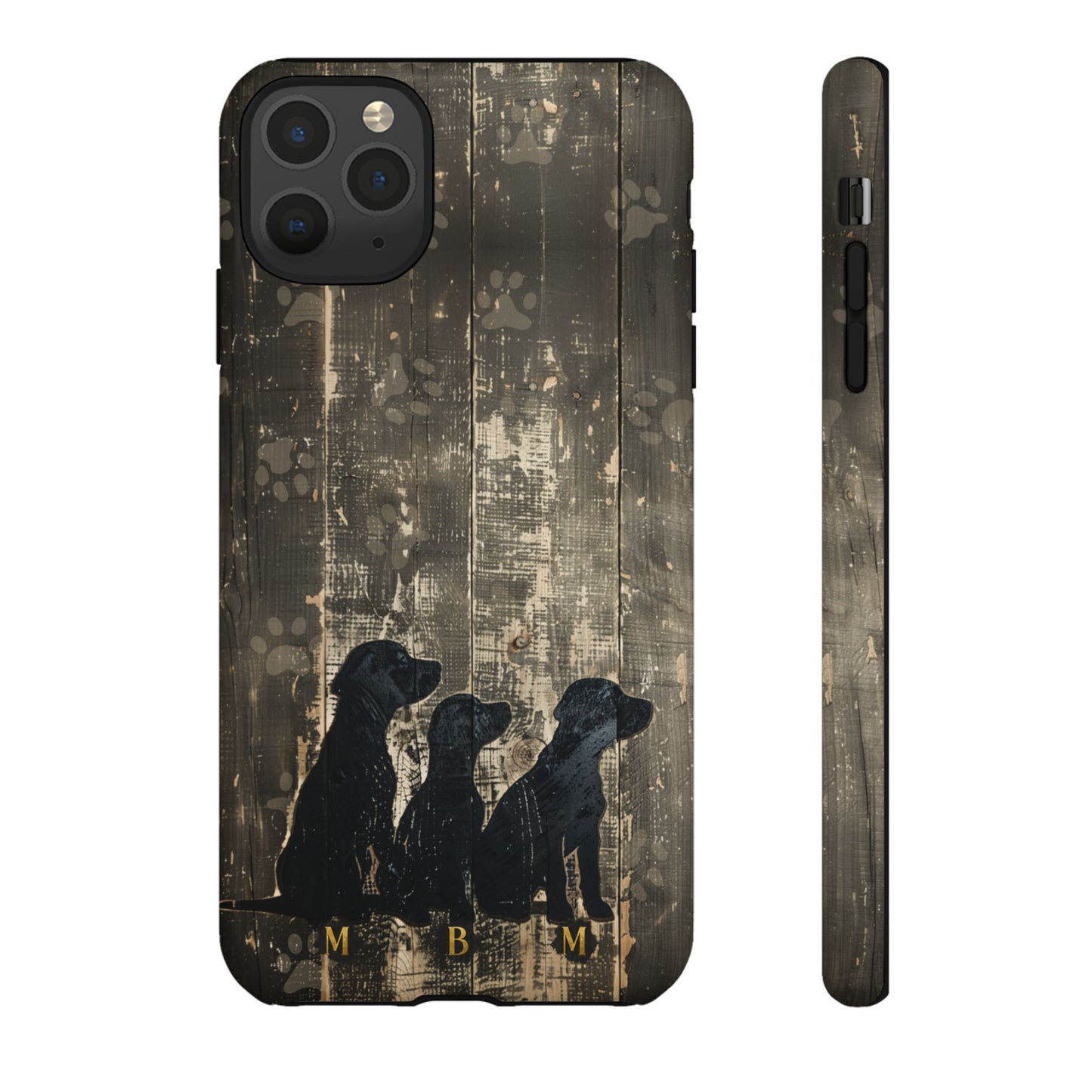 BarkWood iPhone Tough Case