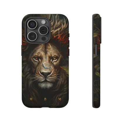 Dark Lion iPhone Tough Case