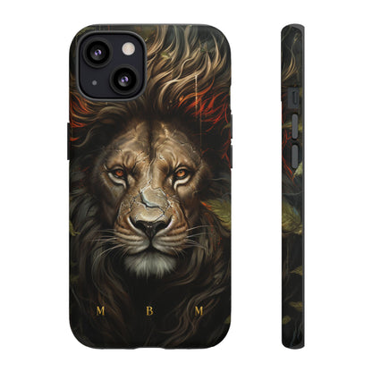 Dark Lion iPhone Tough Case