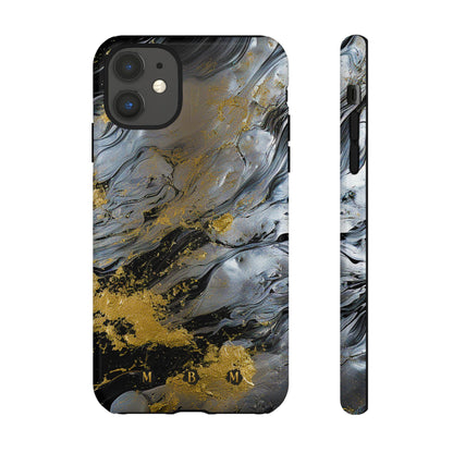 Tarnished Silver iPhone Tough Case