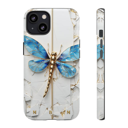 Dragonfly Blue iPhone Tough Case