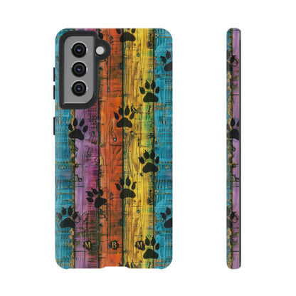 Rainbow Paws Samsung Galaxy S Tough Case